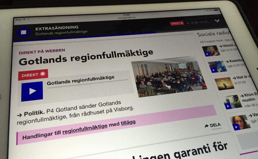 Regionfullmäktige Gotland